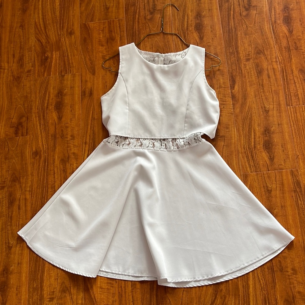 White dress